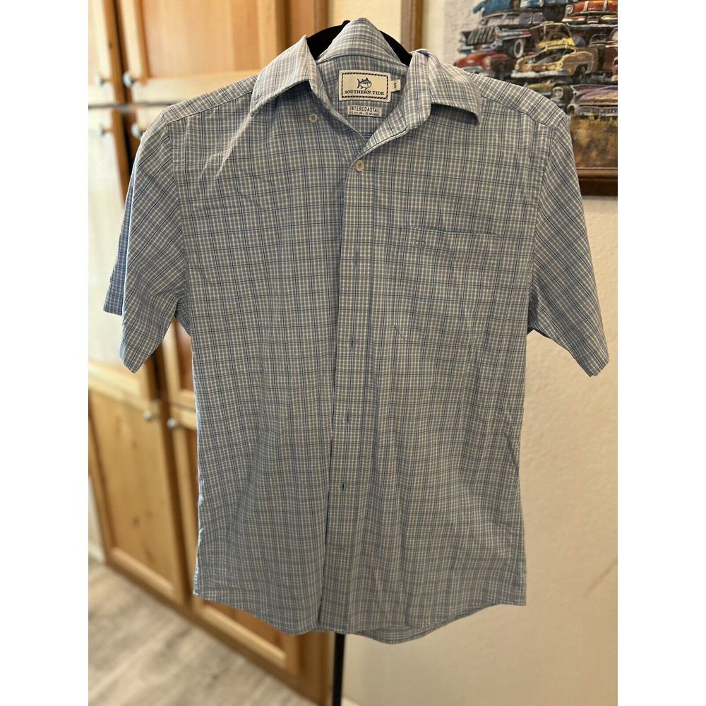 Southern Tide Size Small‎ Shirt Inter coastal Nylon/Spandex (187)